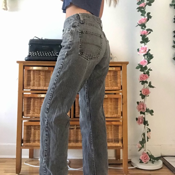 Lee’s Straight Leg Gray Jeans - Picture 2 of 4